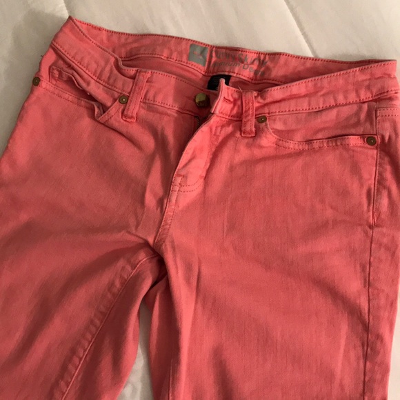 Target Denim - Pink Curvy skinny denim